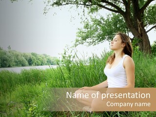 Copy Grass Position PowerPoint Template