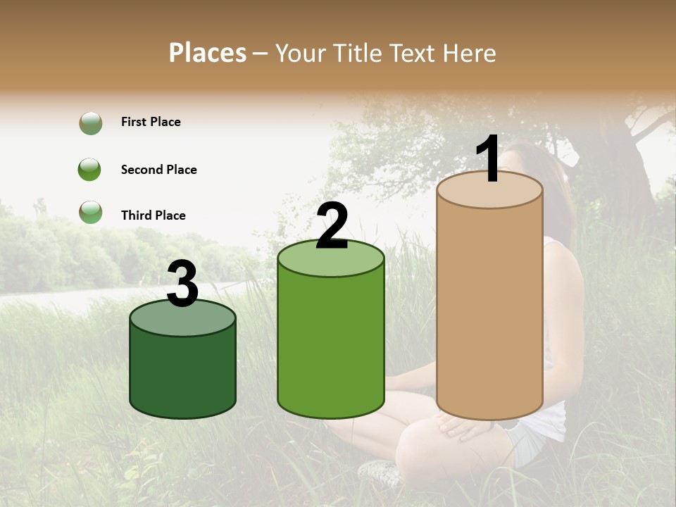 Copy Grass Position PowerPoint Template