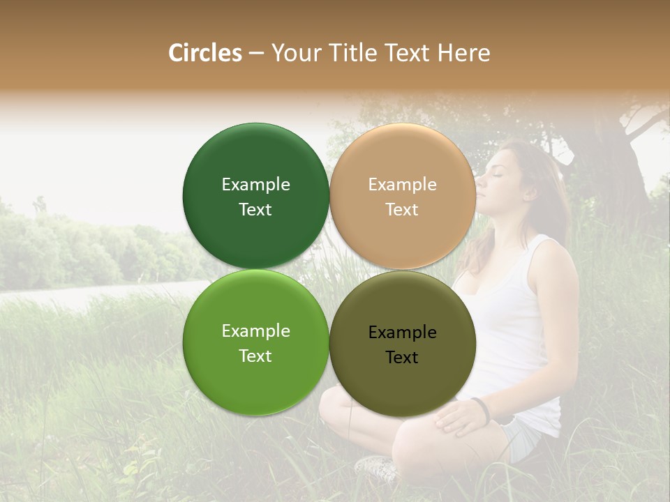 Copy Grass Position PowerPoint Template