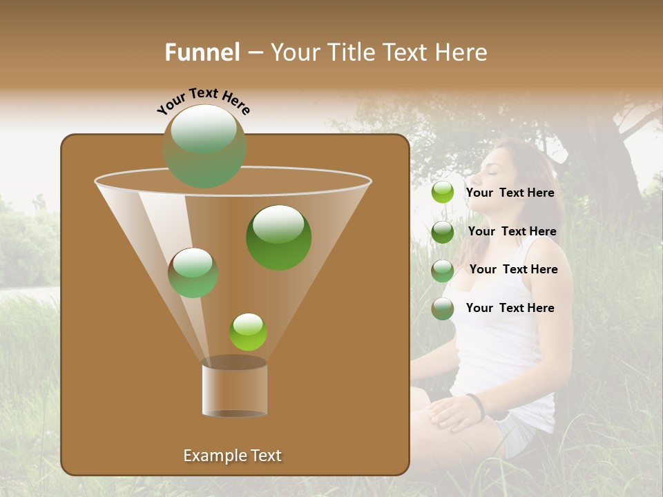 Copy Grass Position PowerPoint Template