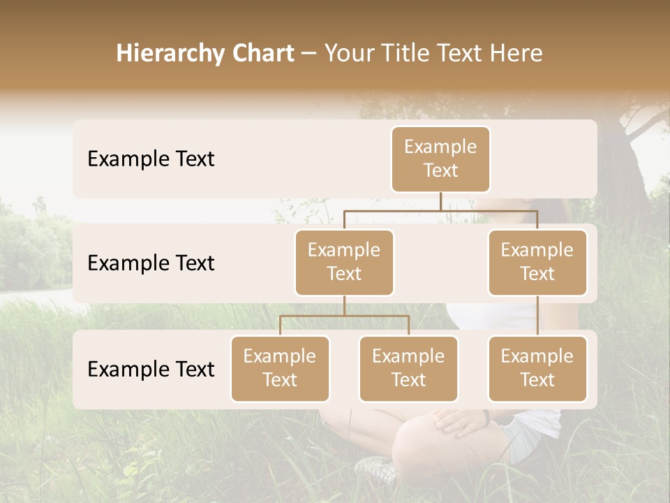 Copy Grass Position PowerPoint Template