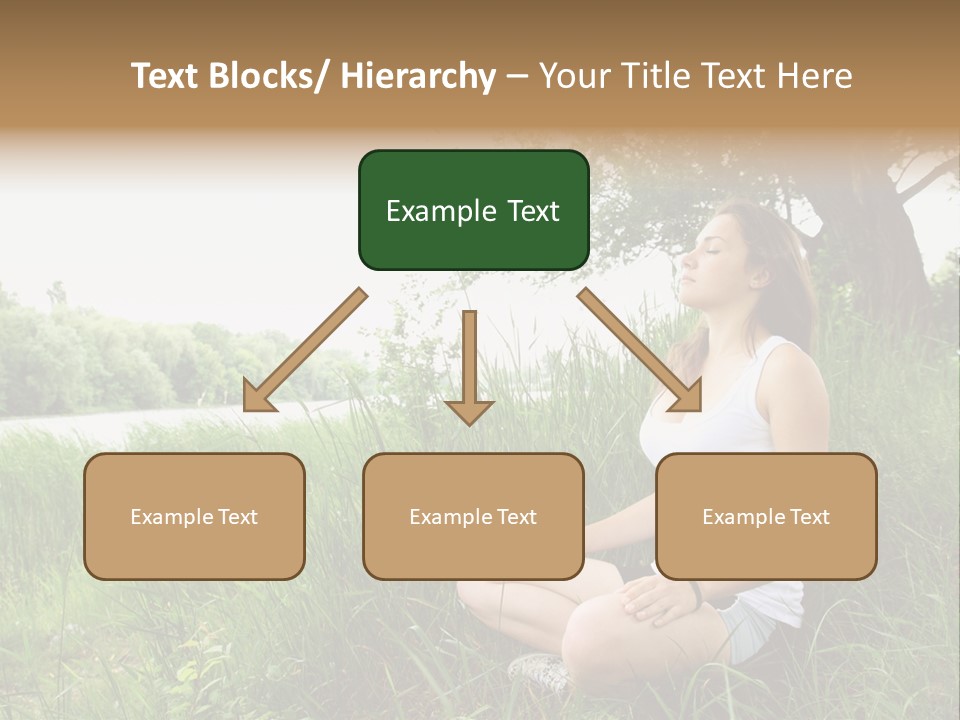Copy Grass Position PowerPoint Template