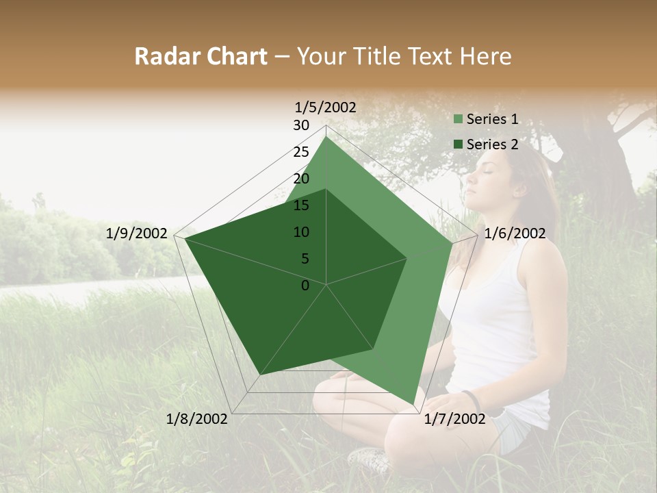 Copy Grass Position PowerPoint Template