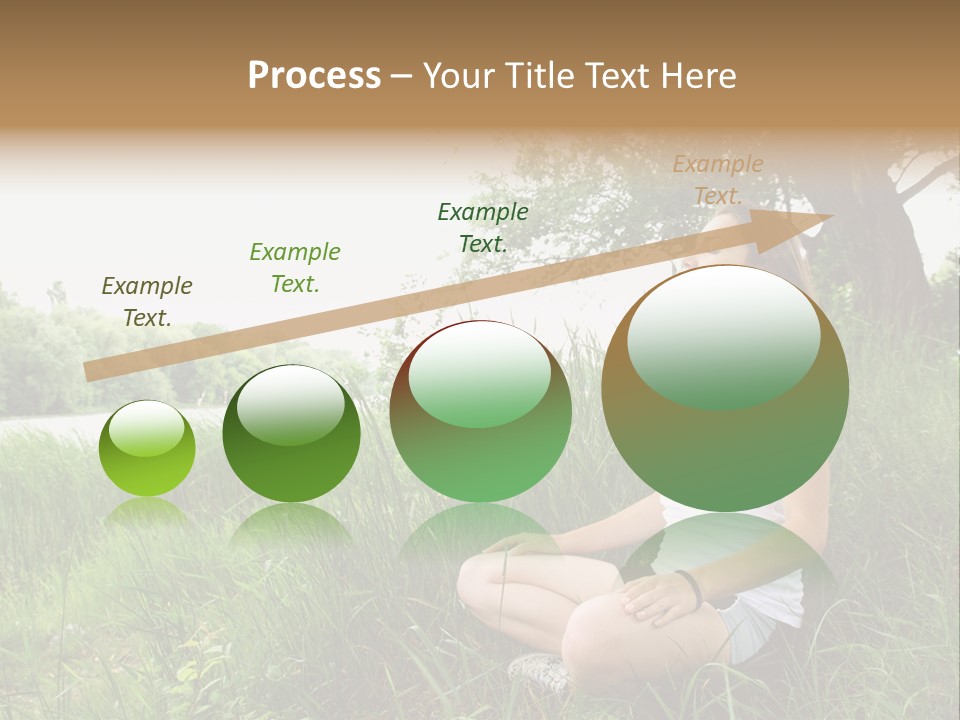 Copy Grass Position PowerPoint Template