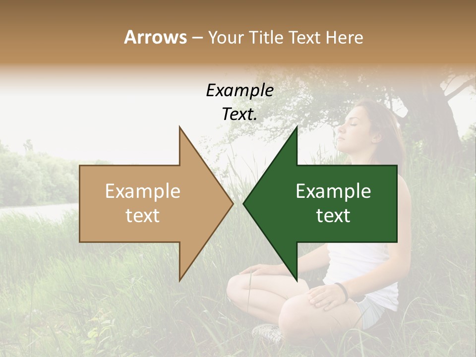 Copy Grass Position PowerPoint Template