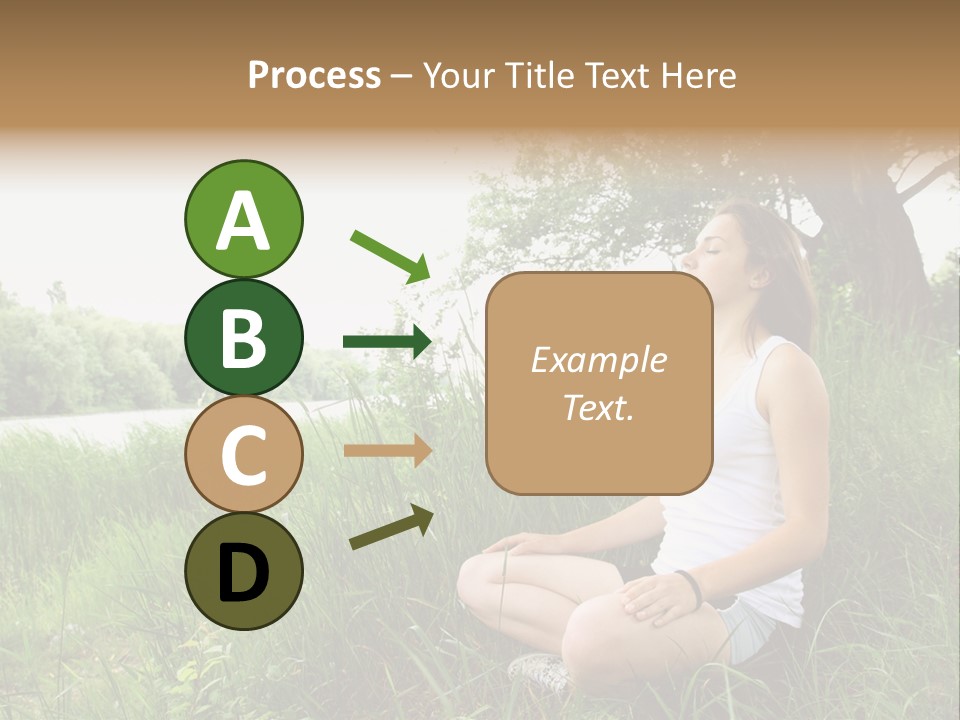 Copy Grass Position PowerPoint Template