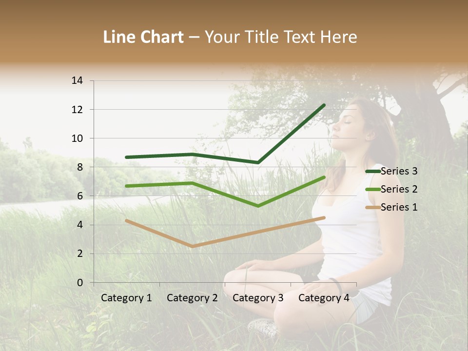 Copy Grass Position PowerPoint Template