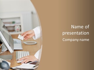Doctors Assistant Office Reception PowerPoint Template