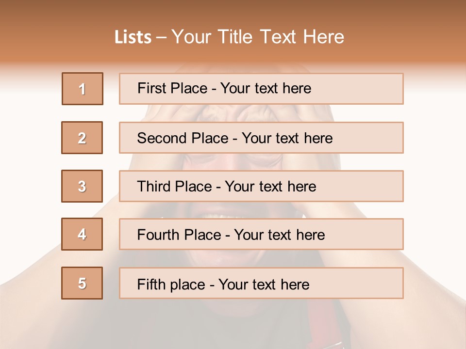 Crazy  Scared PowerPoint Template