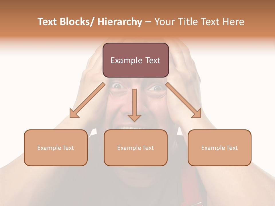 Crazy  Scared PowerPoint Template