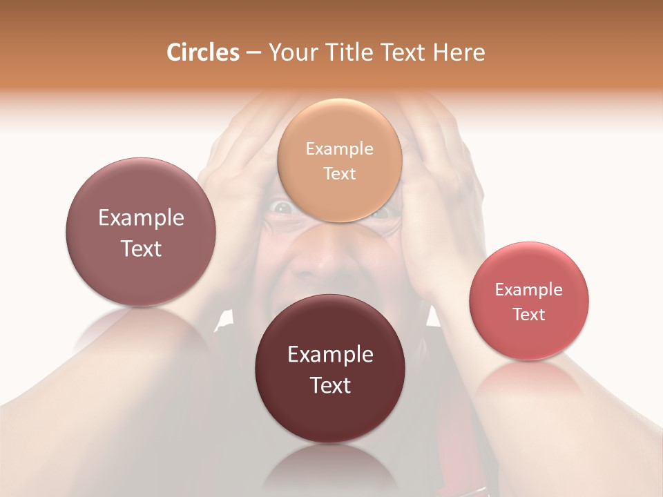 Crazy  Scared PowerPoint Template