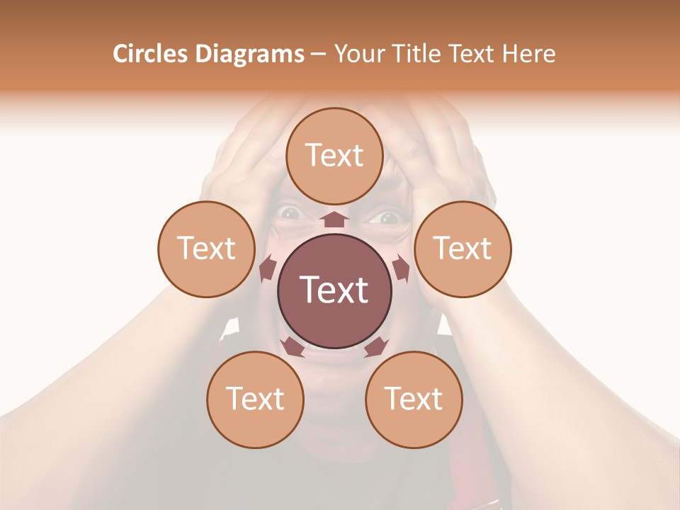 Crazy  Scared PowerPoint Template