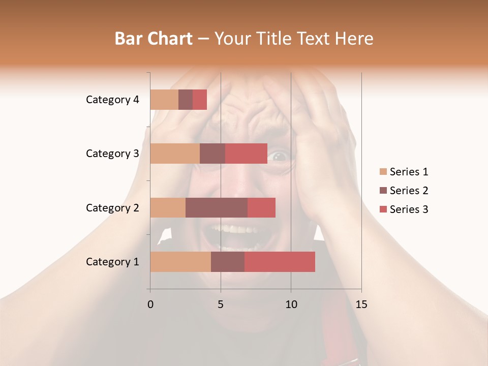 Crazy  Scared PowerPoint Template