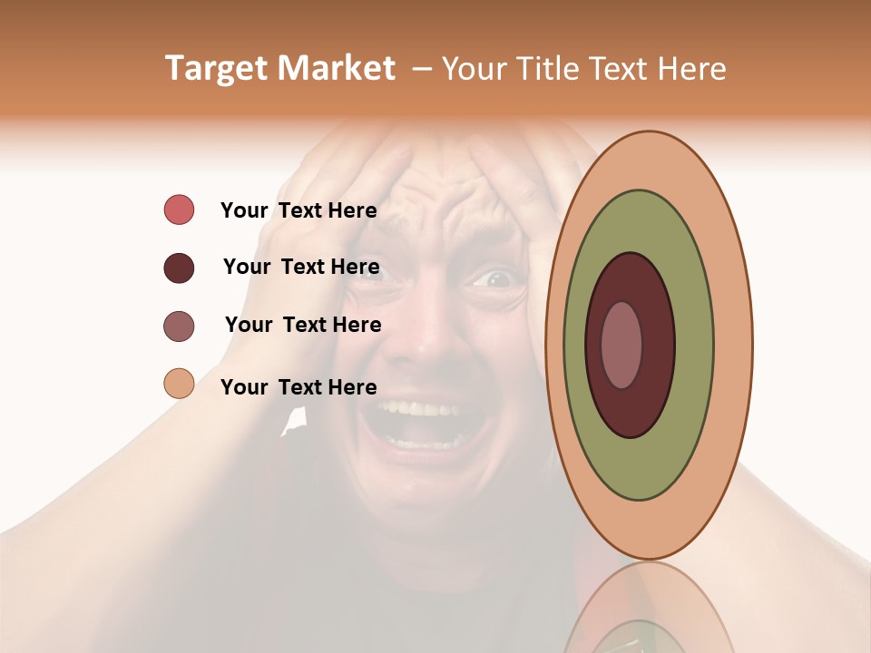 Crazy  Scared PowerPoint Template