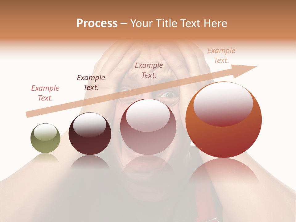 Crazy  Scared PowerPoint Template