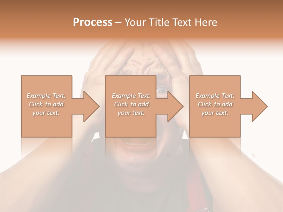 Crazy  Scared PowerPoint Template