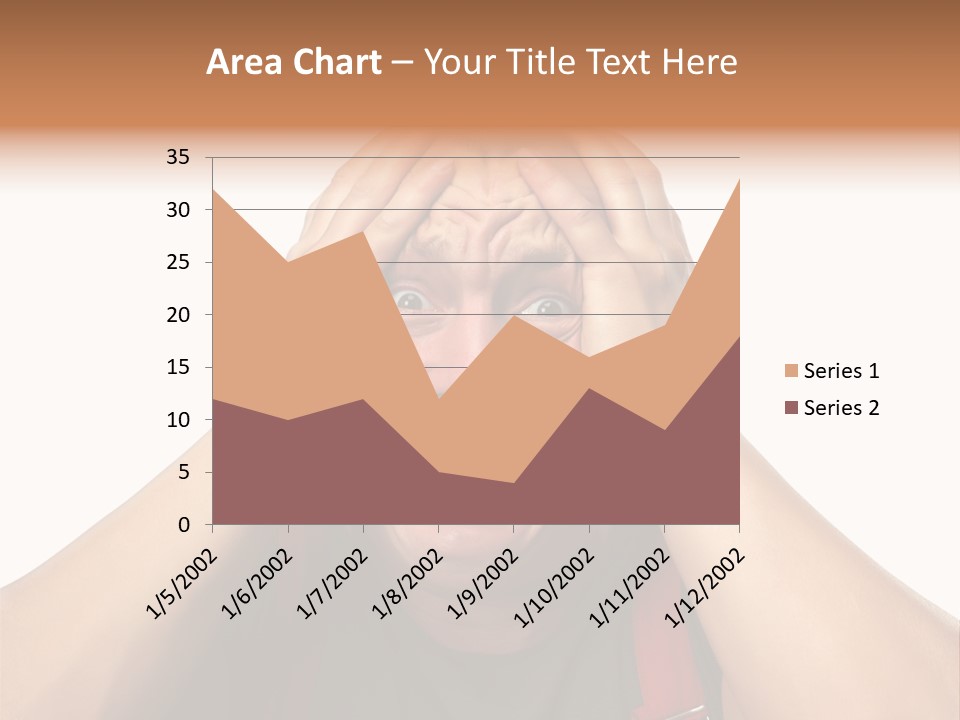Crazy  Scared PowerPoint Template