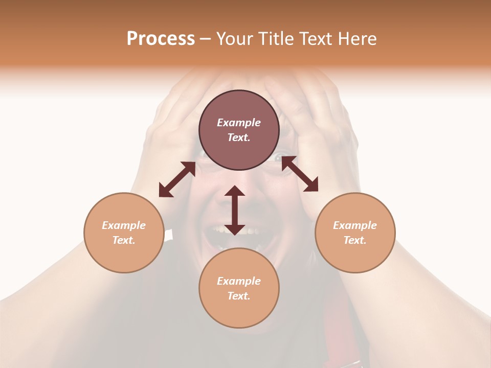 Crazy  Scared PowerPoint Template