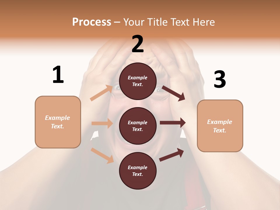 Crazy  Scared PowerPoint Template