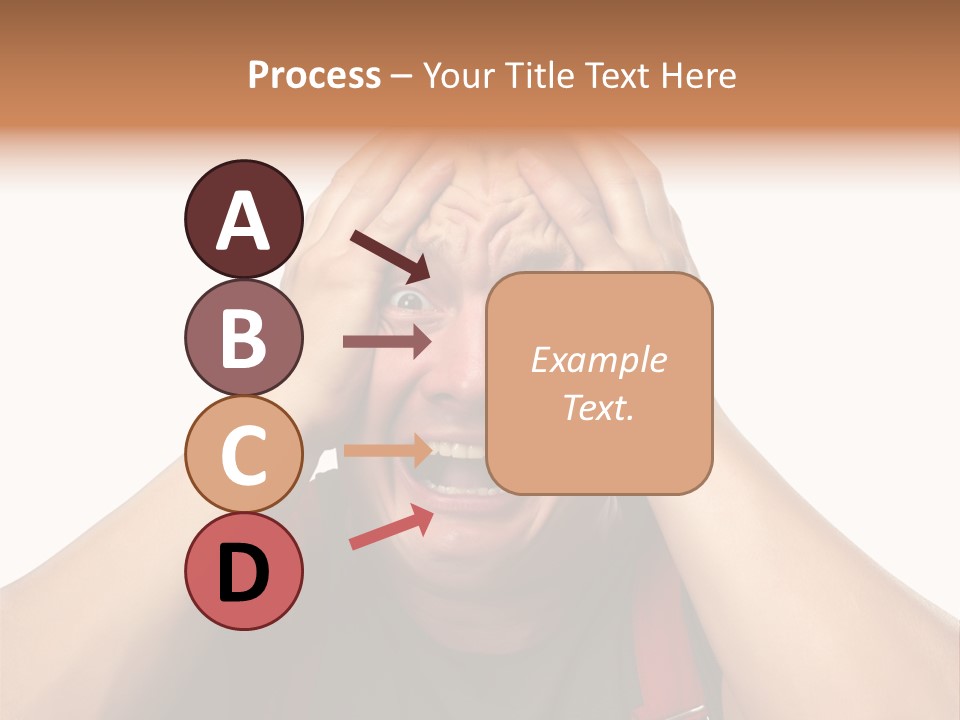 Crazy  Scared PowerPoint Template