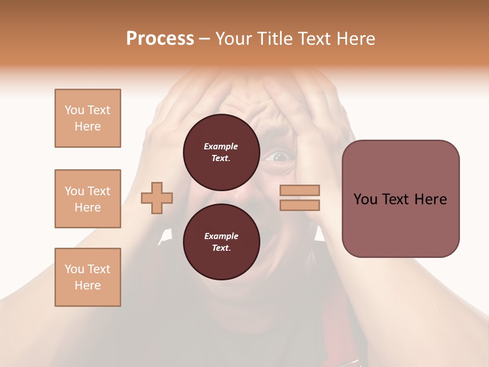 Crazy  Scared PowerPoint Template