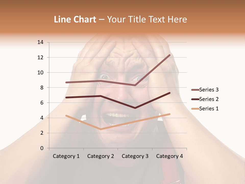 Crazy  Scared PowerPoint Template