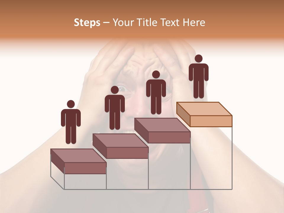 Crazy  Scared PowerPoint Template