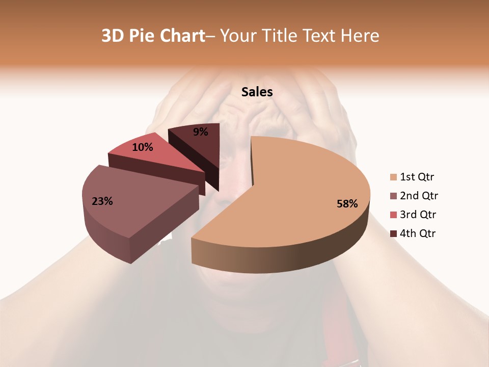 Crazy  Scared PowerPoint Template