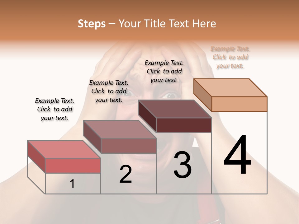 Crazy  Scared PowerPoint Template