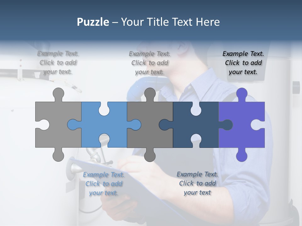 Plumber Customer Maintenance PowerPoint Template