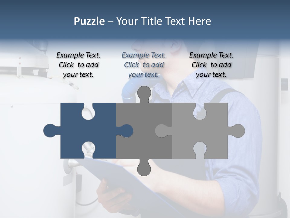 Plumber Customer Maintenance PowerPoint Template