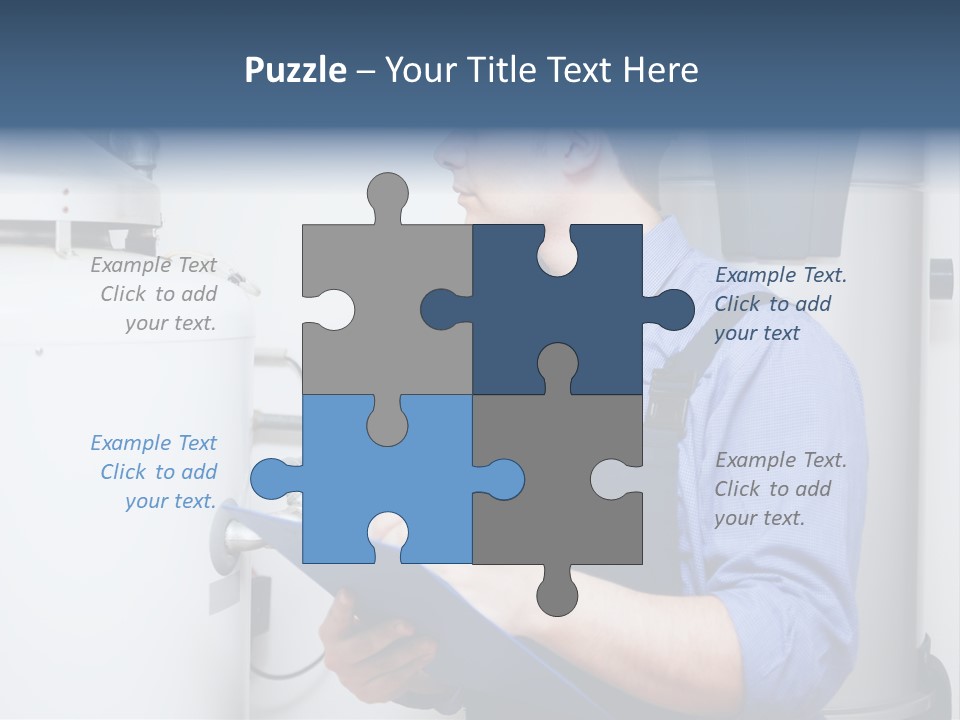 Plumber Customer Maintenance PowerPoint Template