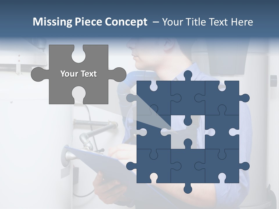 Plumber Customer Maintenance PowerPoint Template