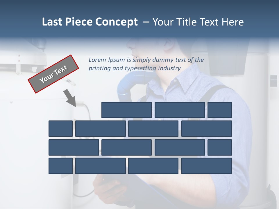 Plumber Customer Maintenance PowerPoint Template