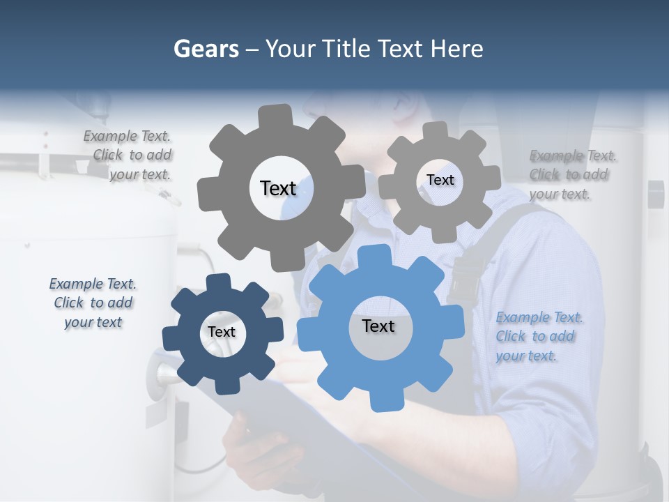 Plumber Customer Maintenance PowerPoint Template