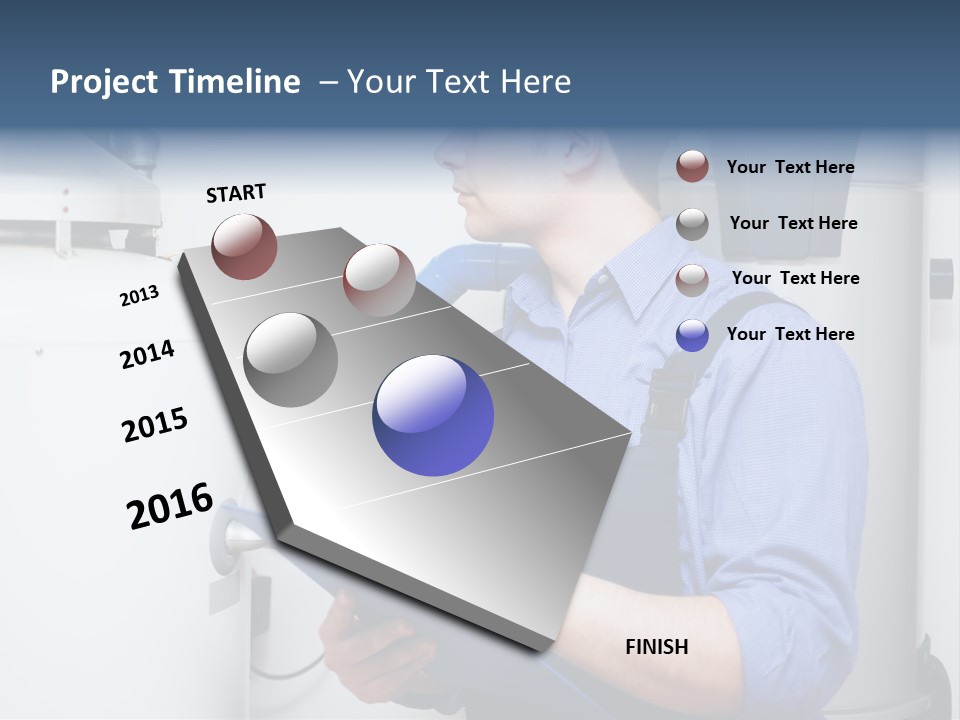 Plumber Customer Maintenance PowerPoint Template