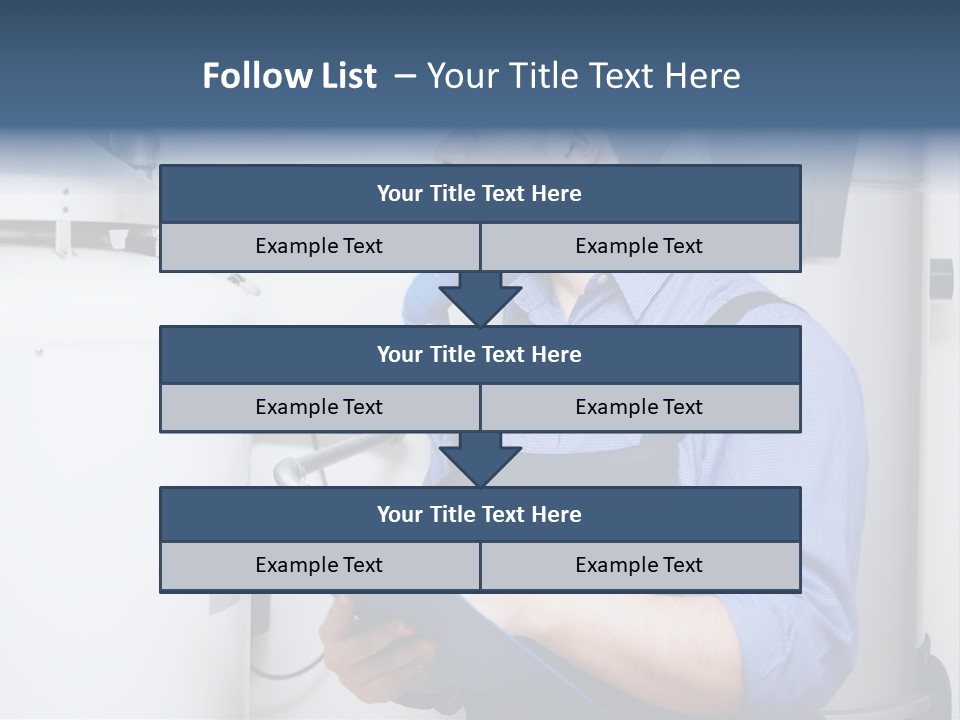 Plumber Customer Maintenance PowerPoint Template