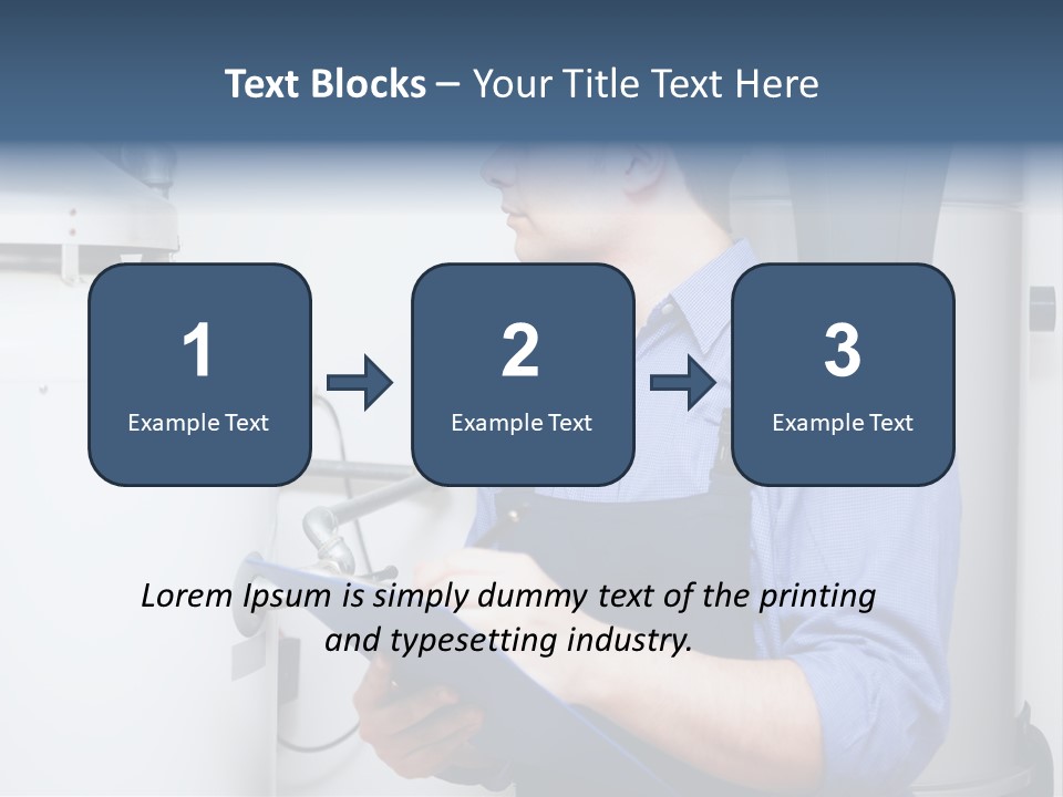 Plumber Customer Maintenance PowerPoint Template