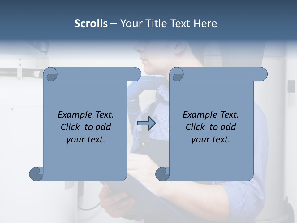 Plumber Customer Maintenance PowerPoint Template