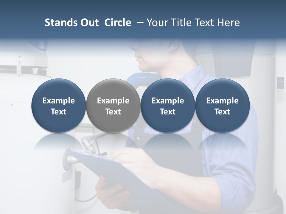 Plumber Customer Maintenance PowerPoint Template