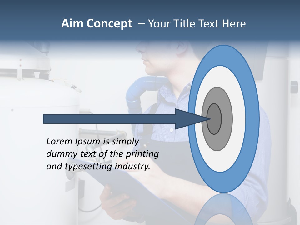 Plumber Customer Maintenance PowerPoint Template