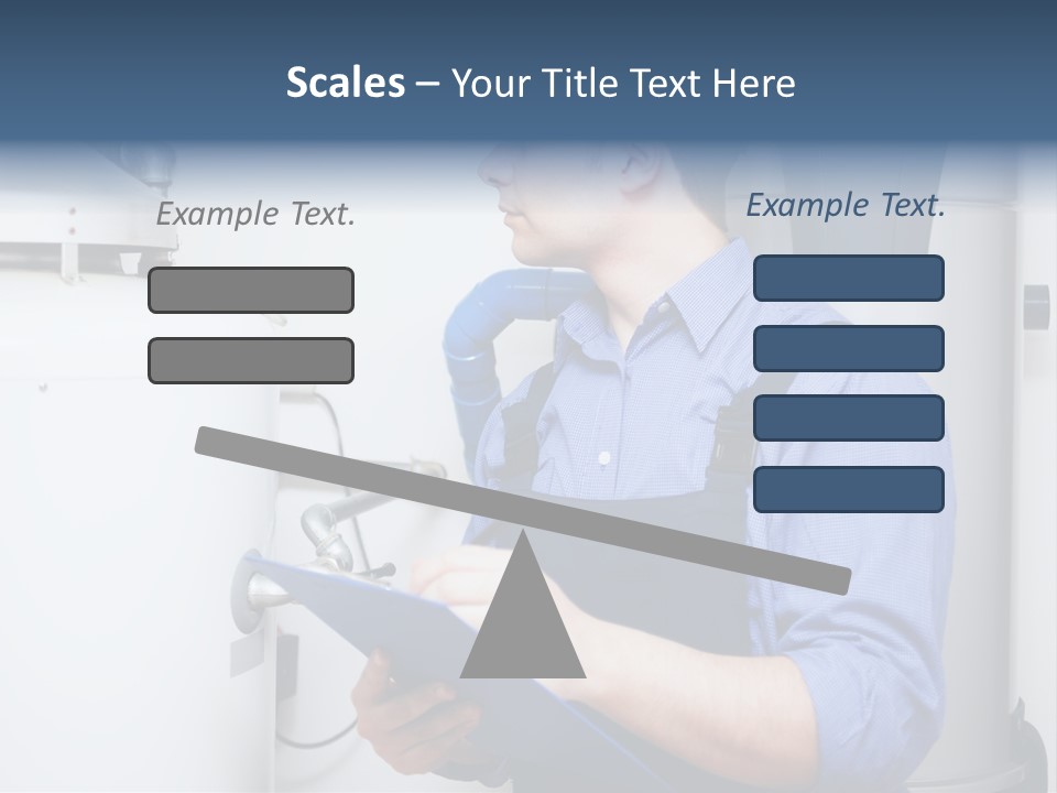 Plumber Customer Maintenance PowerPoint Template