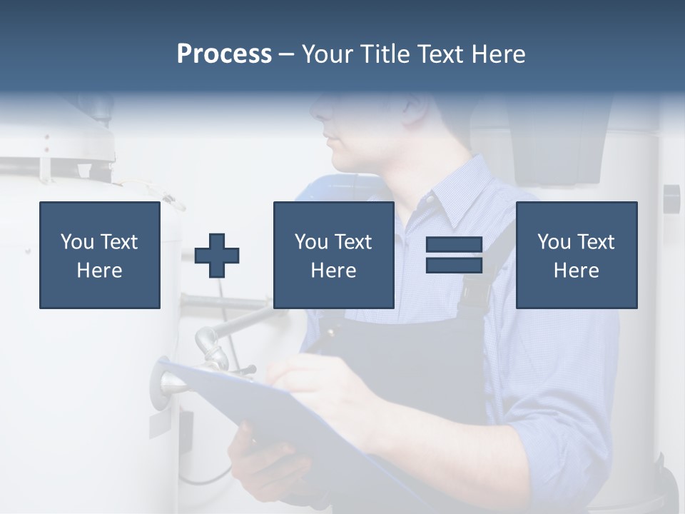 Plumber Customer Maintenance PowerPoint Template