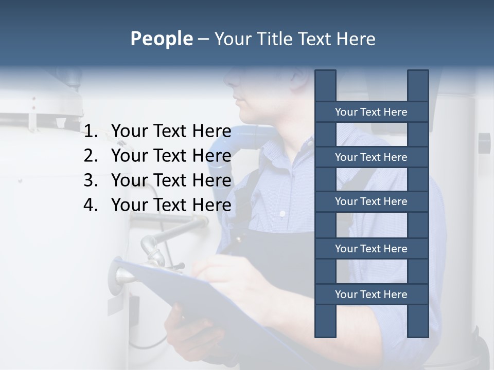 Plumber Customer Maintenance PowerPoint Template