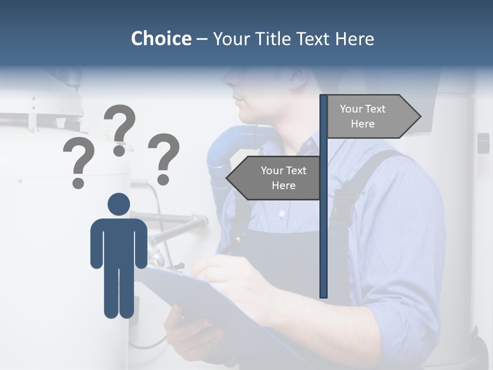 Plumber Customer Maintenance PowerPoint Template