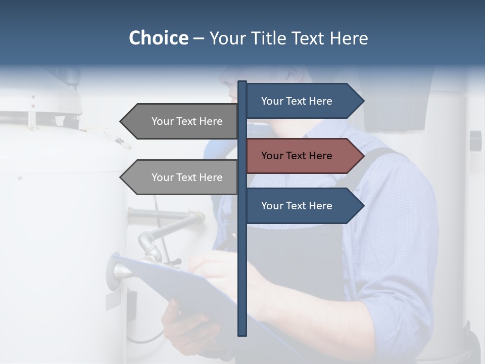 Plumber Customer Maintenance PowerPoint Template