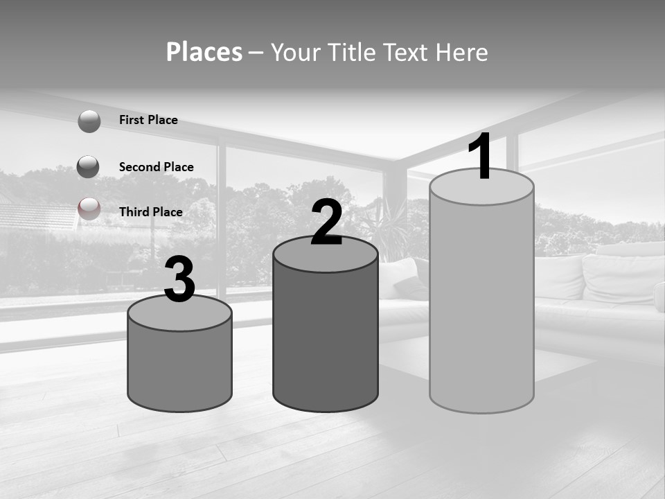 Space Divan Architecture PowerPoint Template