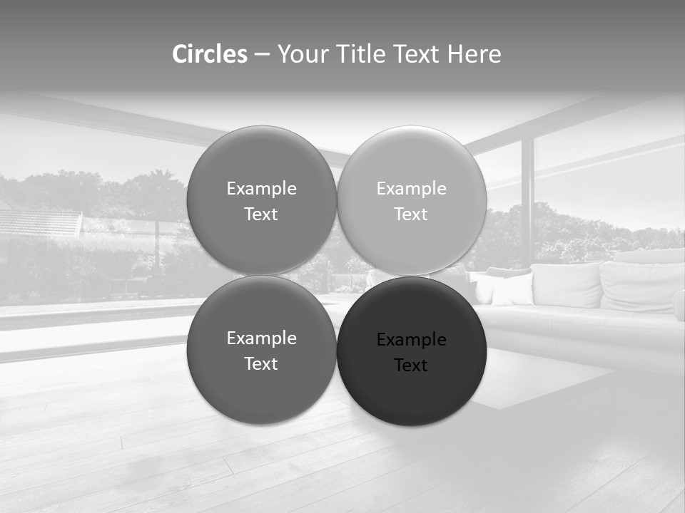 Space Divan Architecture PowerPoint Template