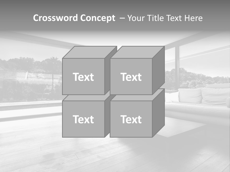 Space Divan Architecture PowerPoint Template