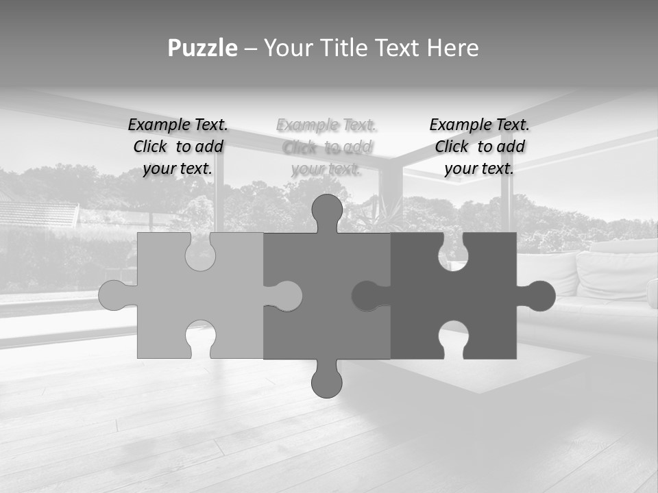 Space Divan Architecture PowerPoint Template